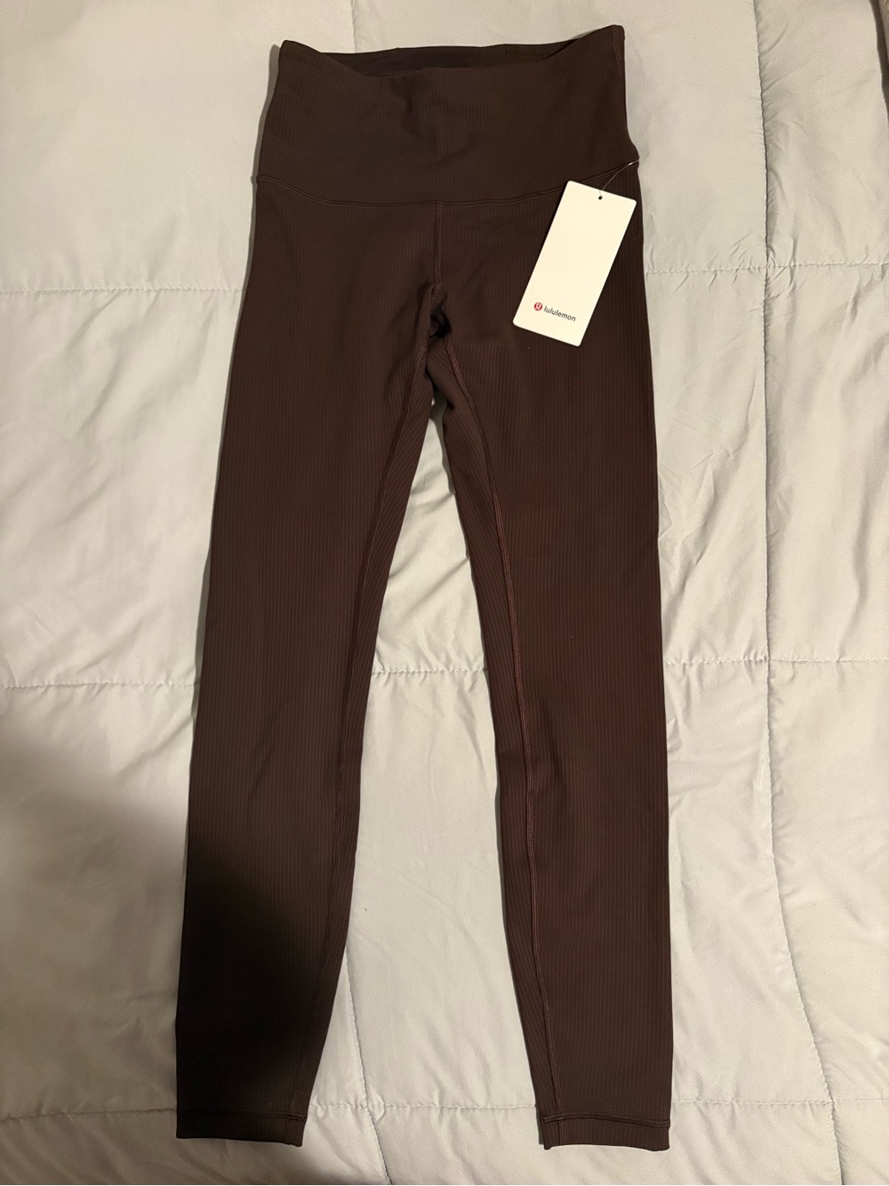 Lululemon Wunder Train Ribbed Espresso